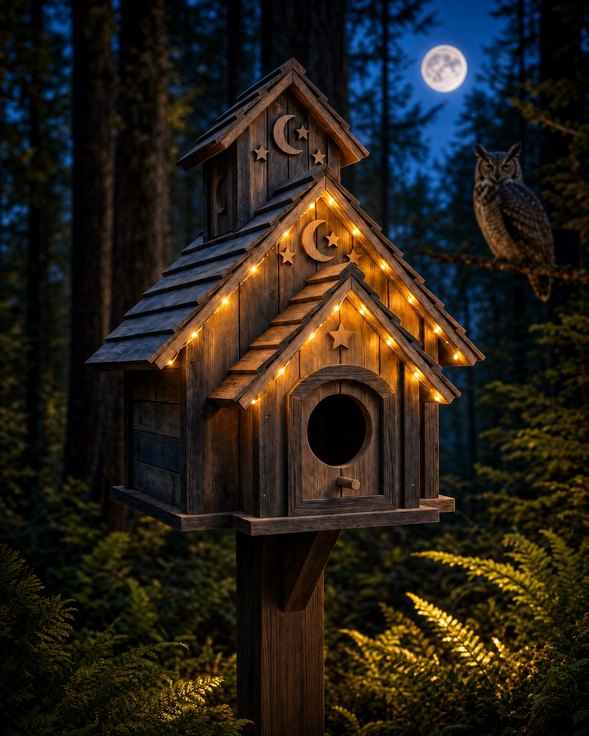 Owl Moonrise
